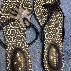 Kate Spade Black and White Sandals